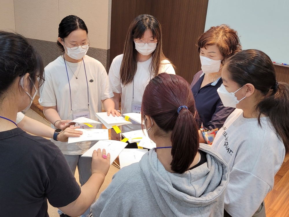 2022년 5월부터 6월까지 진행된 석정문학관 상반기 문예교실 꿈시작하다 수업사진입니다7
