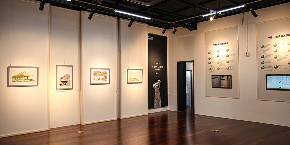 부안역사문화관 내부전경