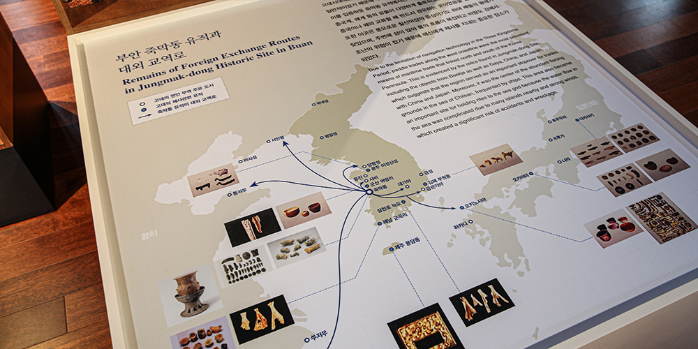 부안역사문화관 상설전시실 내부전경4